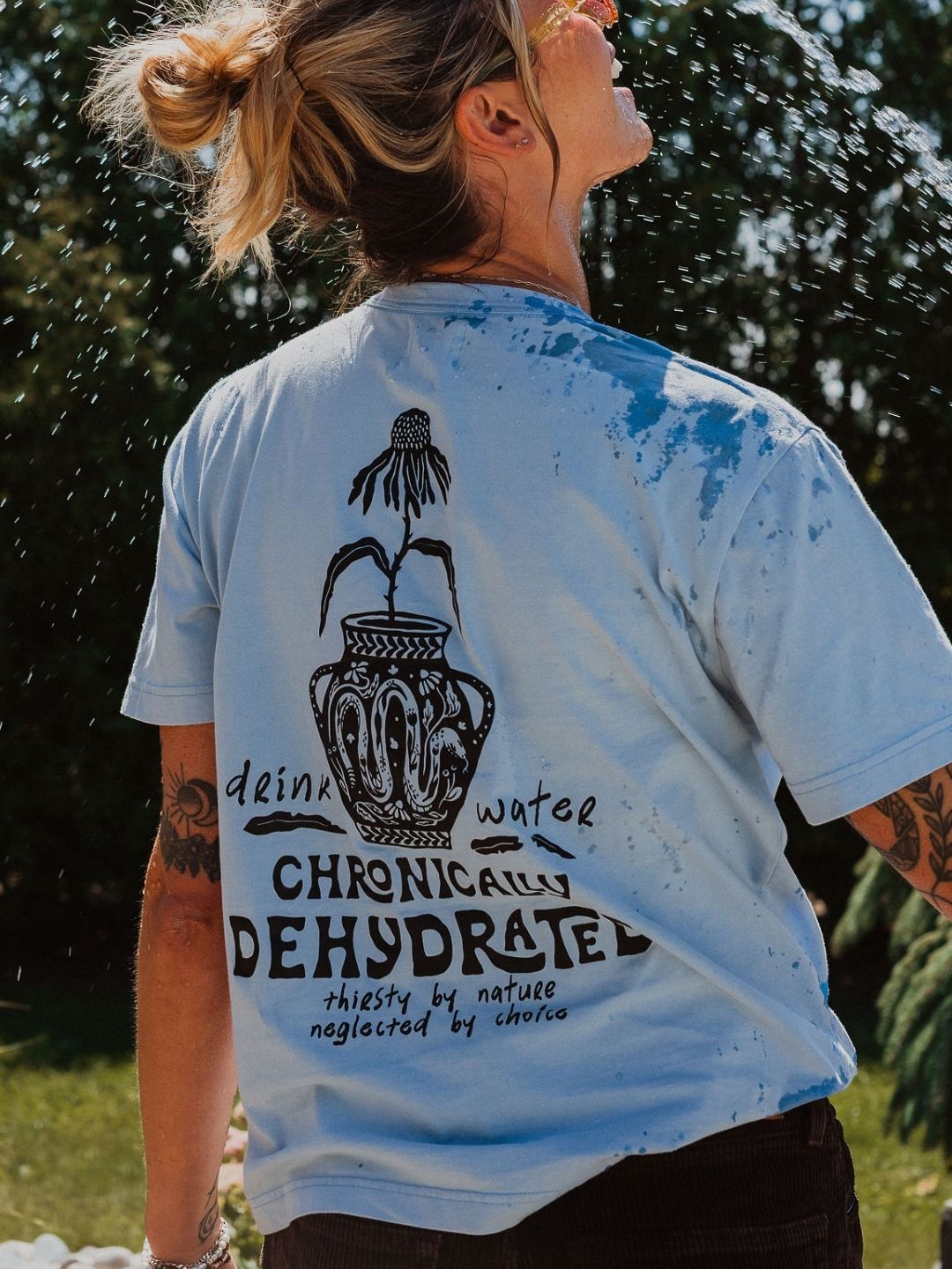 Chronically Dehydrated T-Shirt - Octopied Mind
