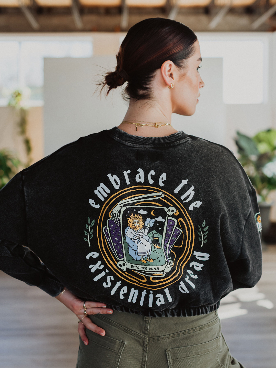 Embrace the Existential Dread Crewneck - Octopied Mind