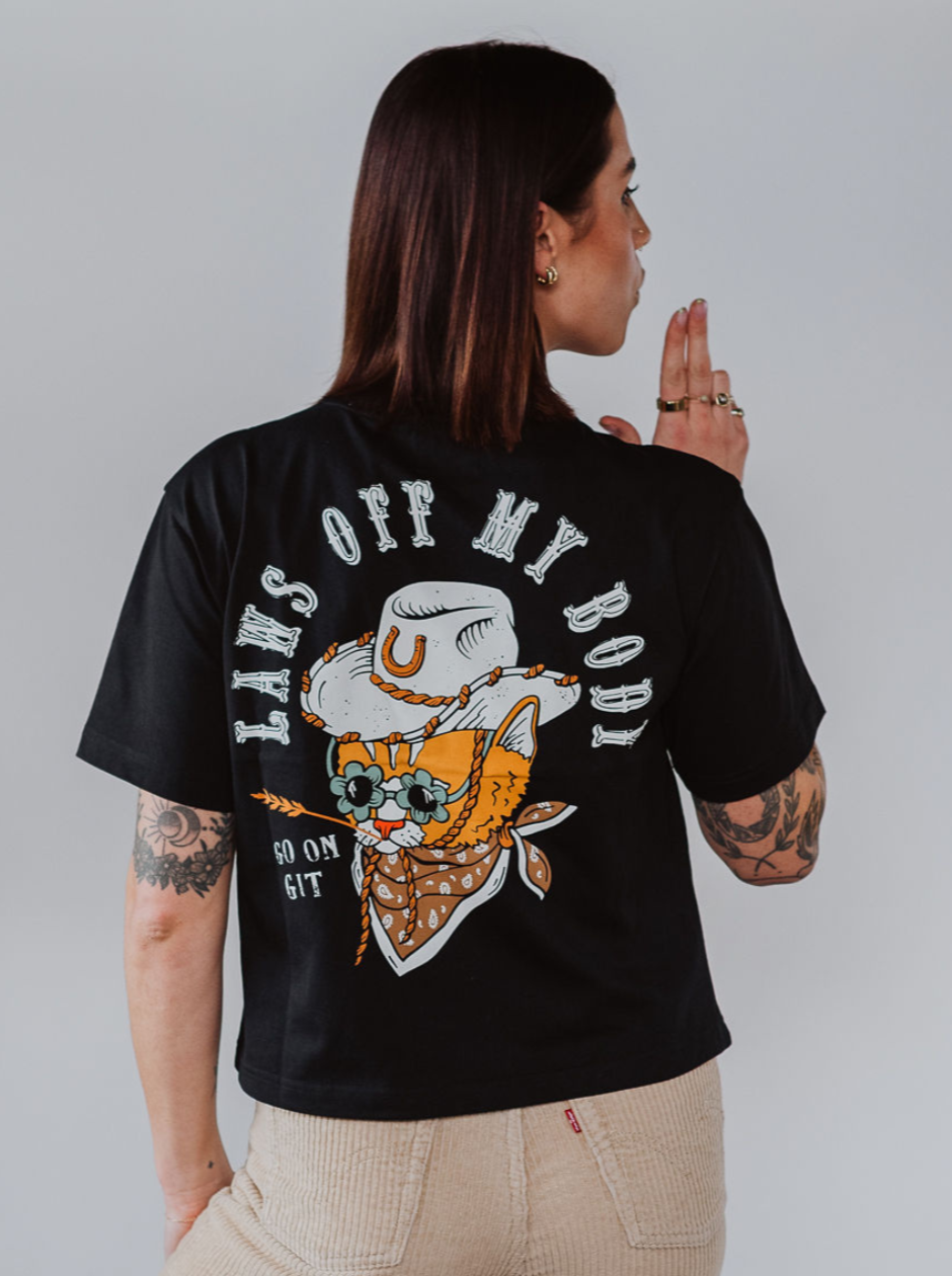 Laws Off My Body T-Shirt - Octopied Mind