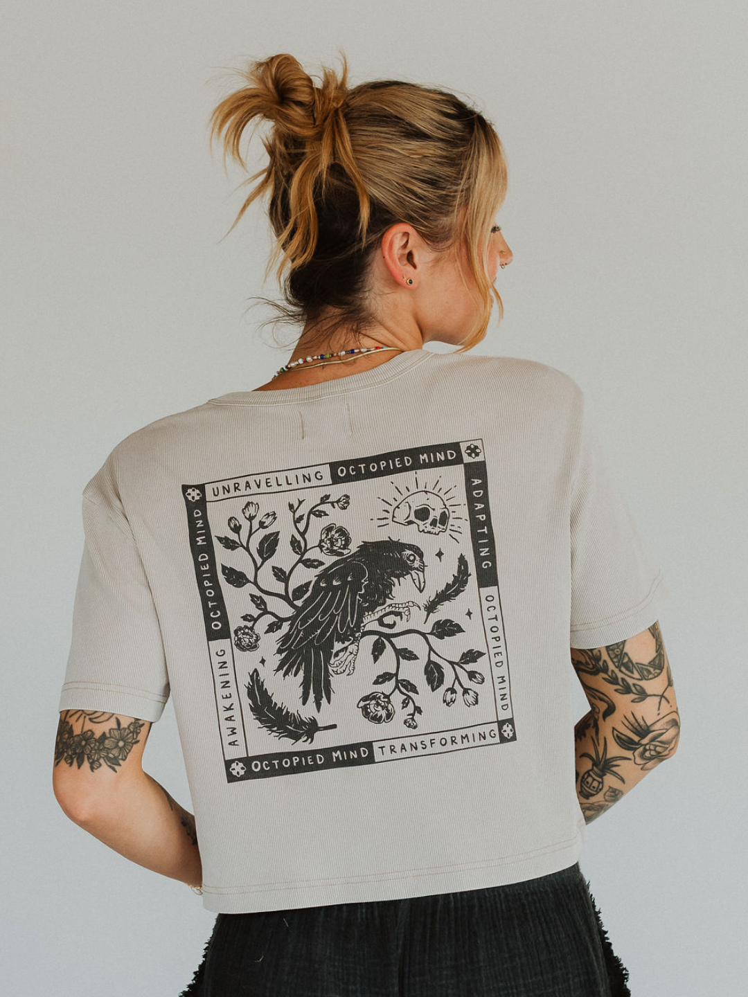 Adapting Vintage Ribbed Tee - Octopied Mind