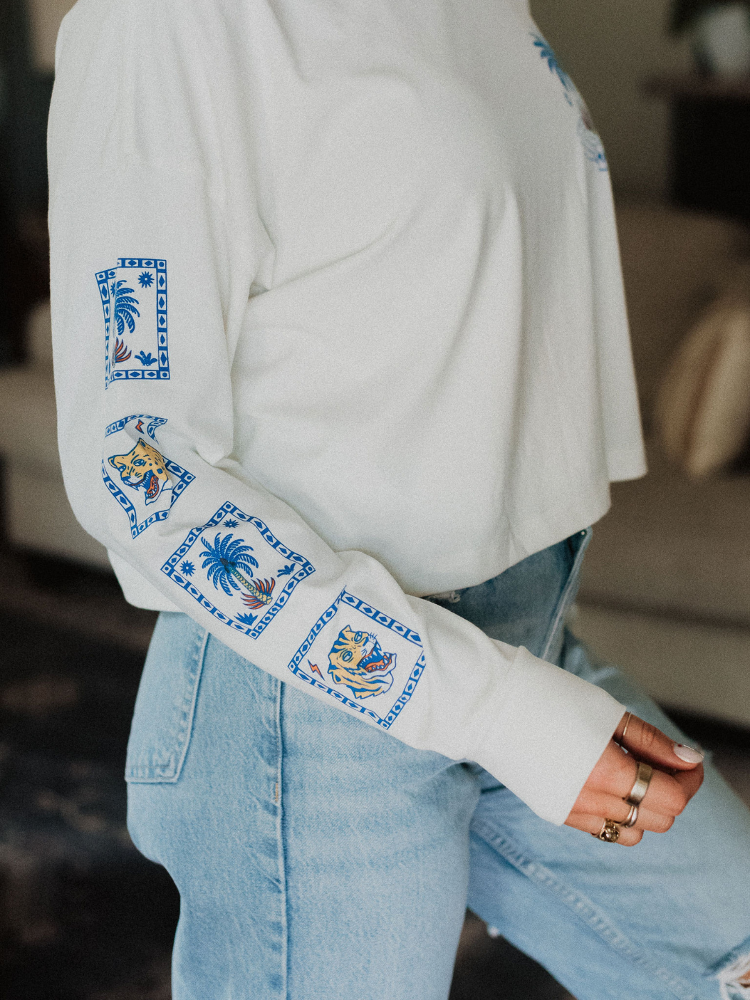 Small Talk Survivor Bamboo Long Sleeve - Octopied Mind