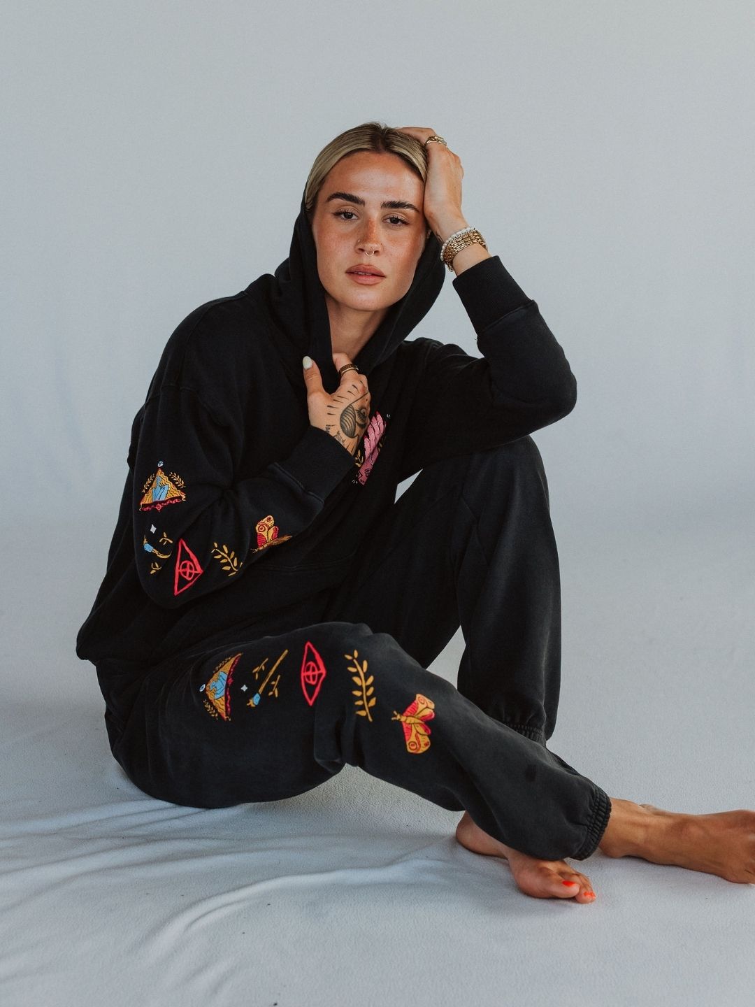 Destined To Disappoint Mineral Wash Sweatpants - Octopied Mind