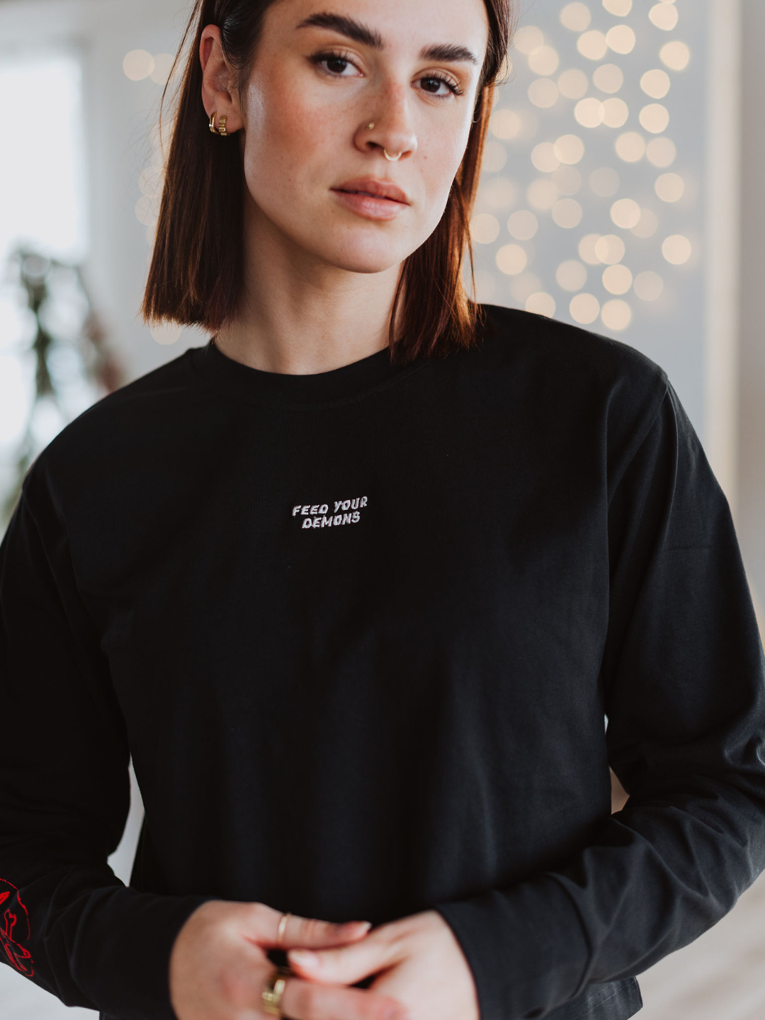 Feed Your Demons Long Sleeve - Octopied Mind