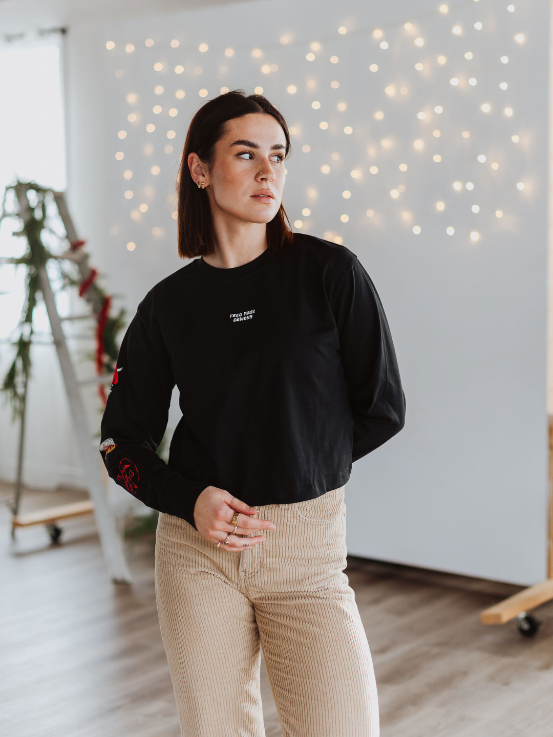 Feed Your Demons Long Sleeve - Octopied Mind