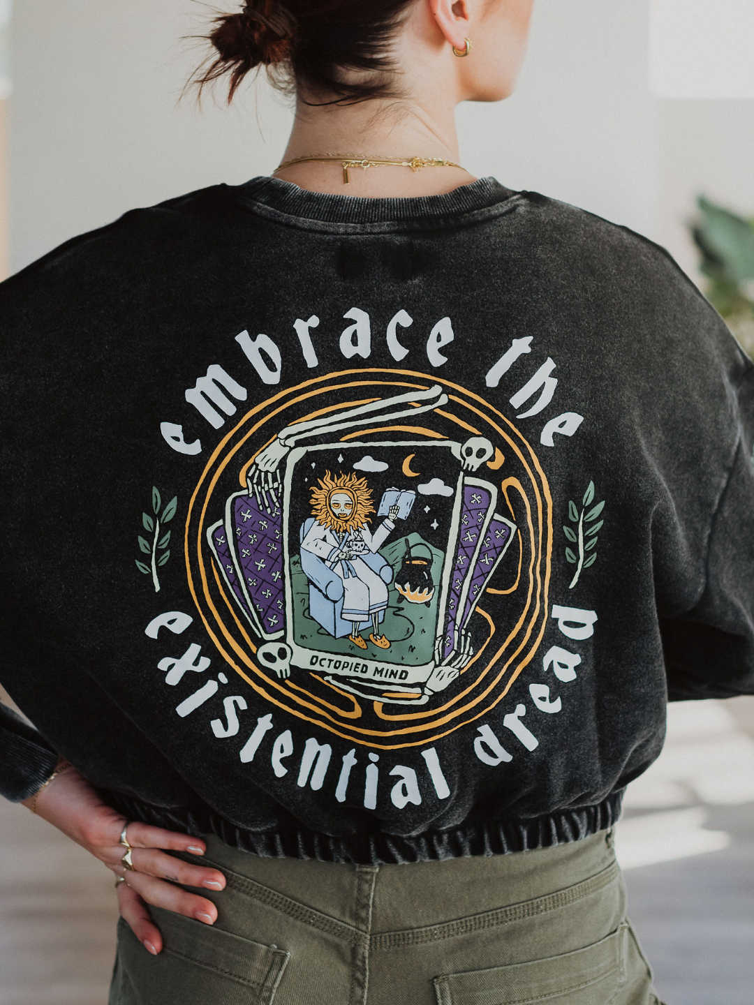 Embrace the Existential Dread Crewneck - Octopied Mind