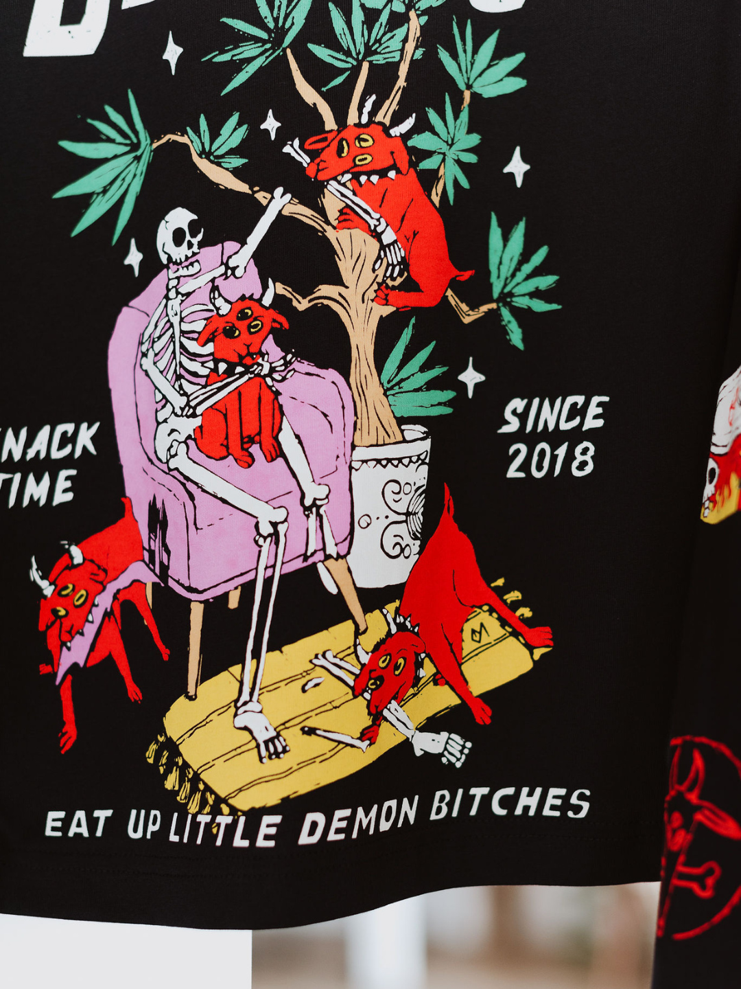 Feed Your Demons Long Sleeve - Octopied Mind