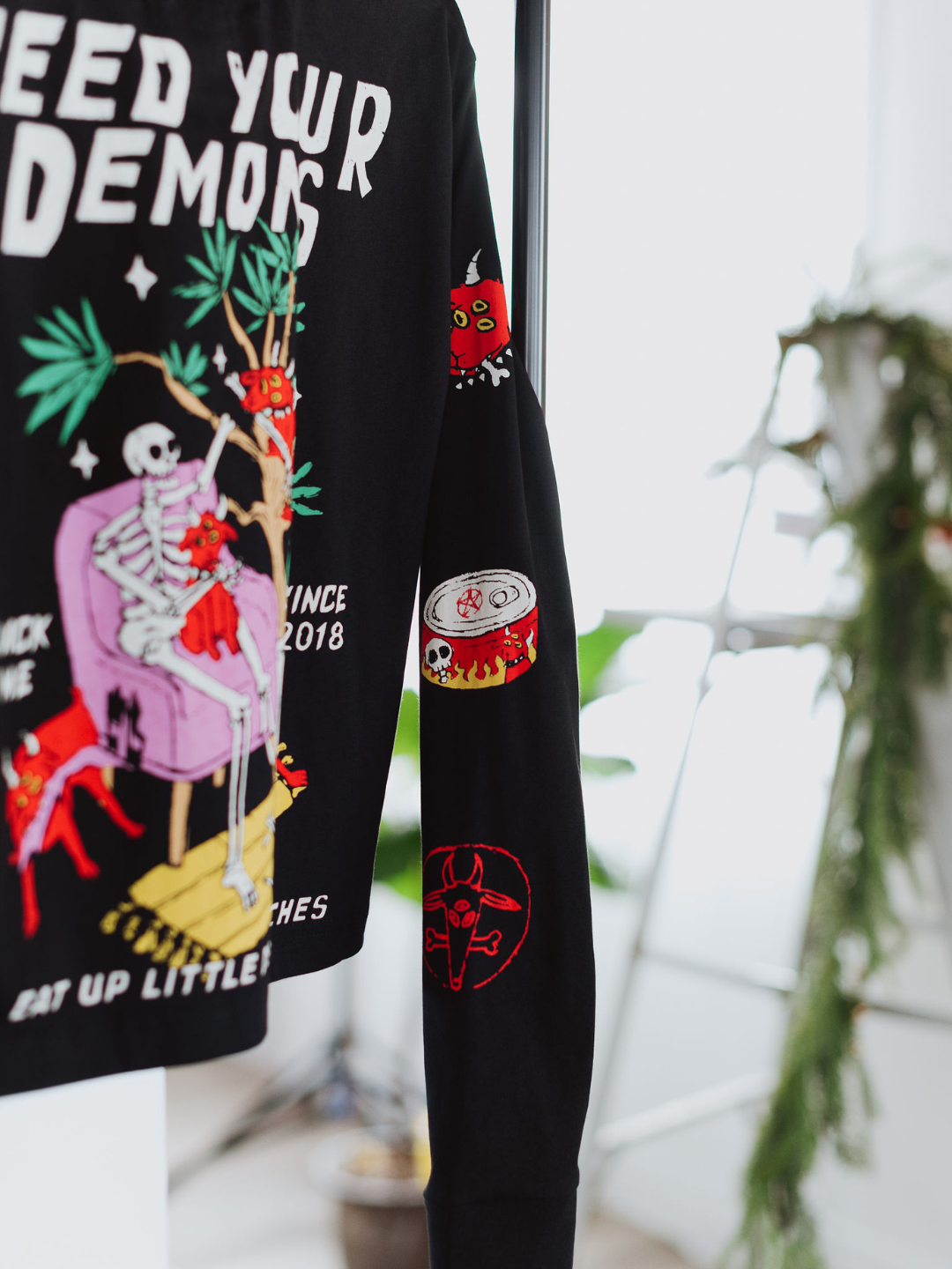 Feed Your Demons Long Sleeve - Octopied Mind