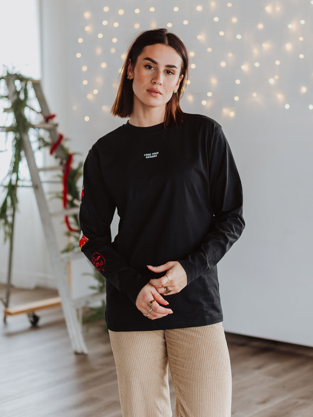 Feed Your Demons Long Sleeve - Octopied Mind