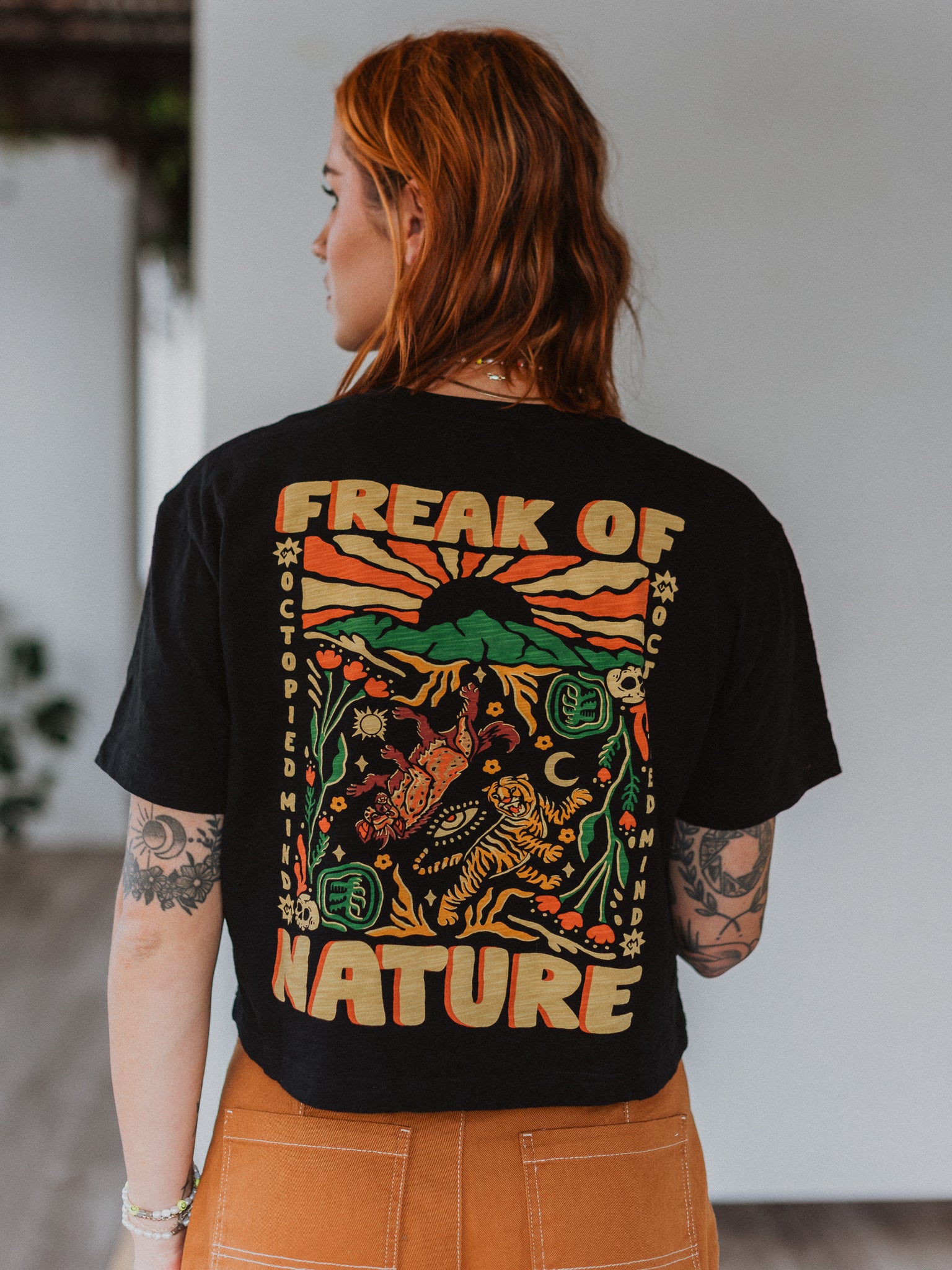 Freak of Nature Slub Cotton T-Shirt - Octopied Mind