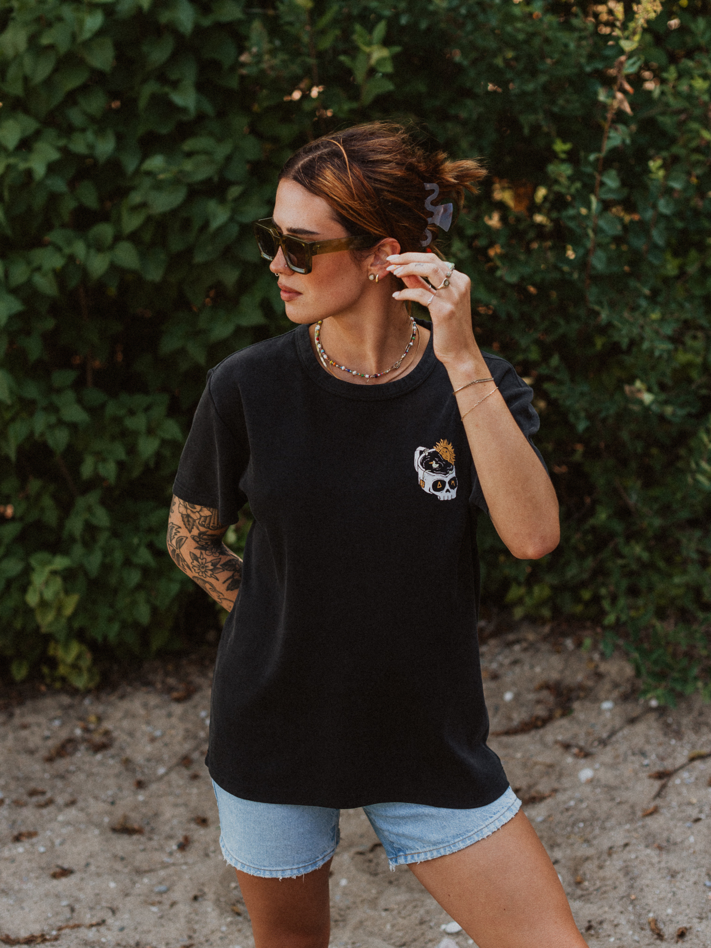 Embrace the Existential Dread Heavy Weight Vintage T-Shirt - Octopied Mind