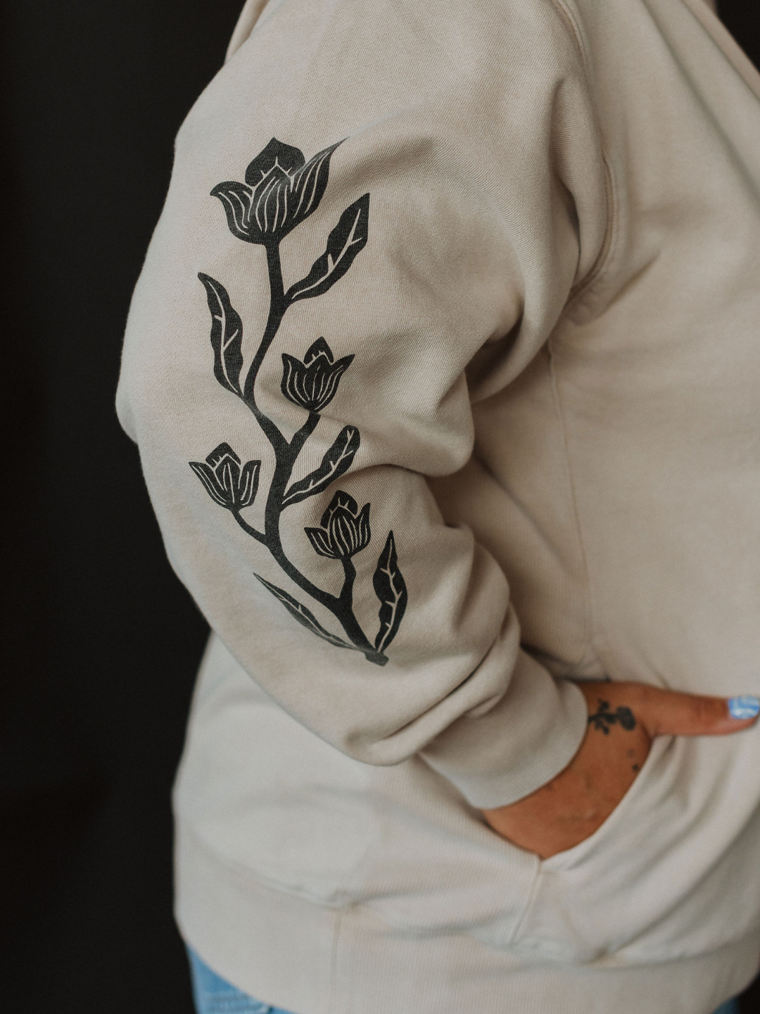 Adapting 1/4 Zip Vintage Sweater - Octopied Mind