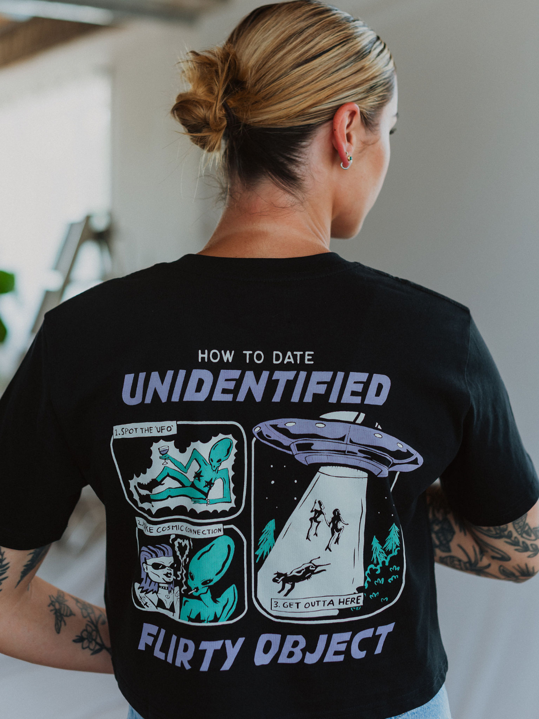 Flirty Object T-Shirt (UFO) - Octopied Mind