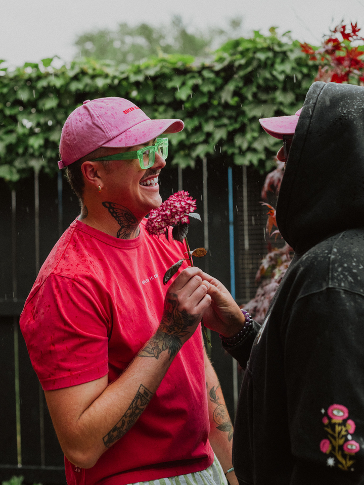 Queer Is Cute Baseball Hat