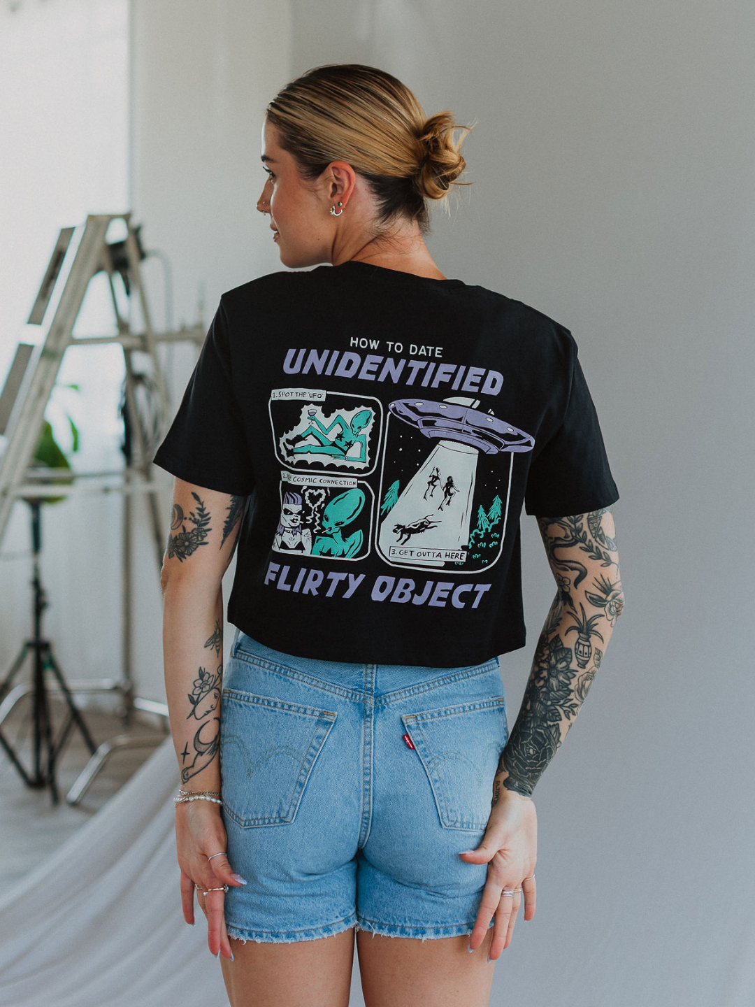 Flirty Object T-Shirt (UFO) - Octopied Mind