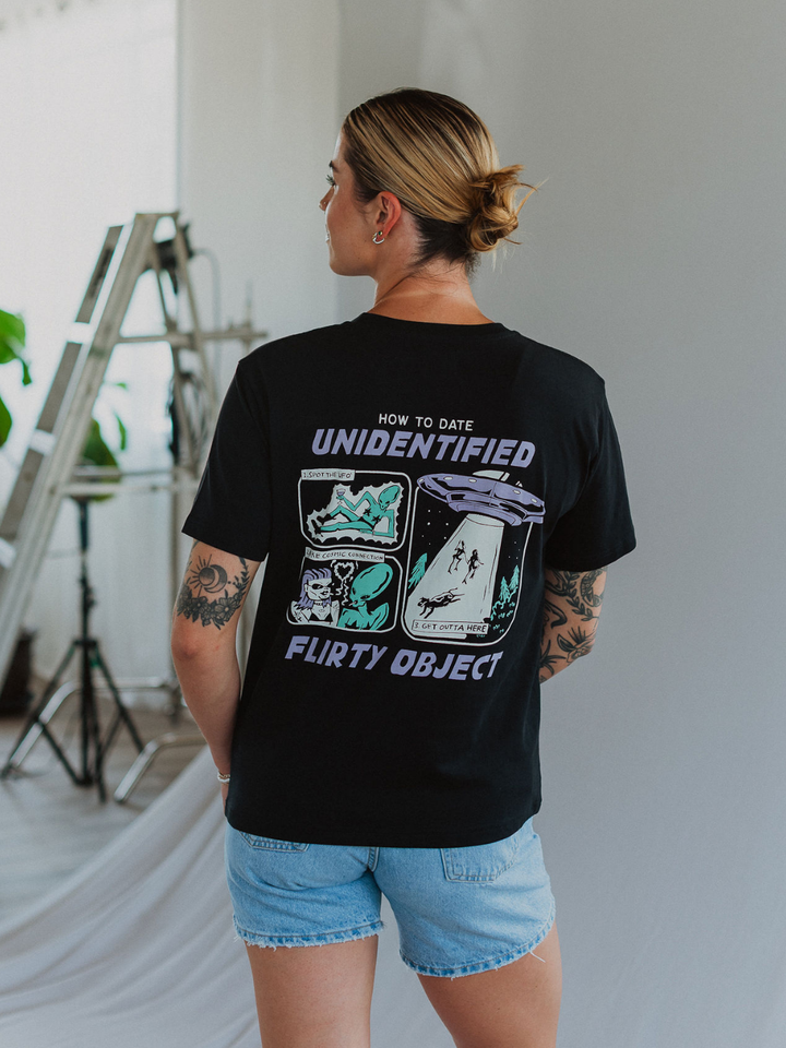 Flirty Object T-Shirt (UFO) - Octopied Mind