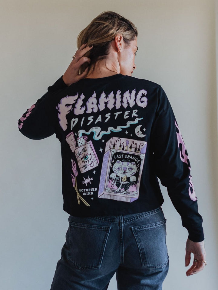 Flaming Disaster Long Sleeve