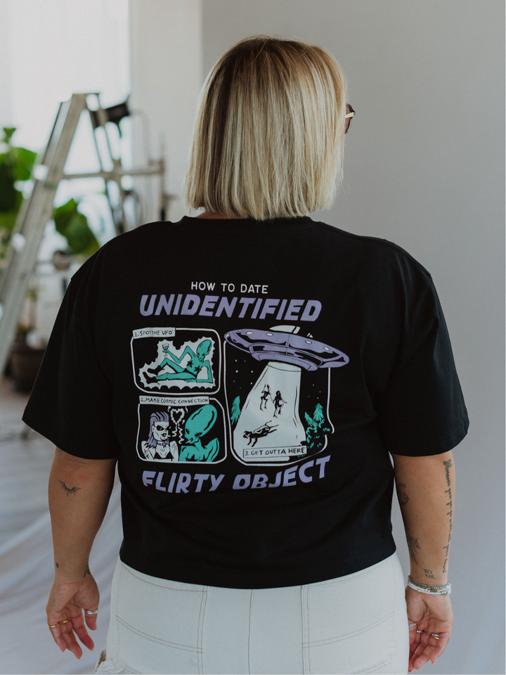 Flirty Object T-Shirt (UFO) - Octopied Mind