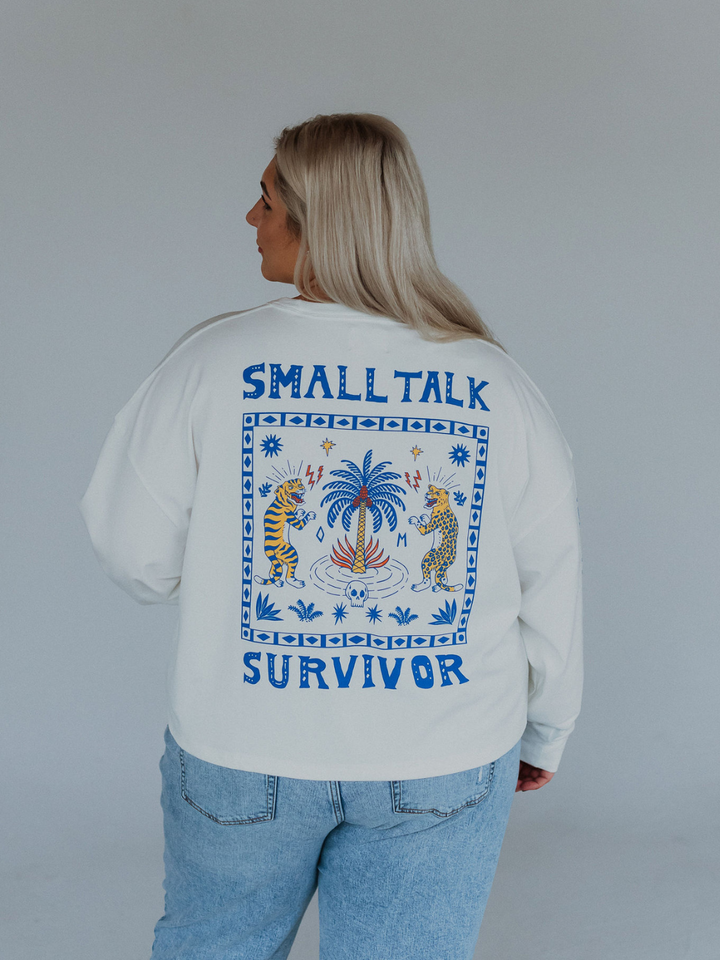 Small Talk Survivor Bamboo Long Sleeve - Octopied Mind