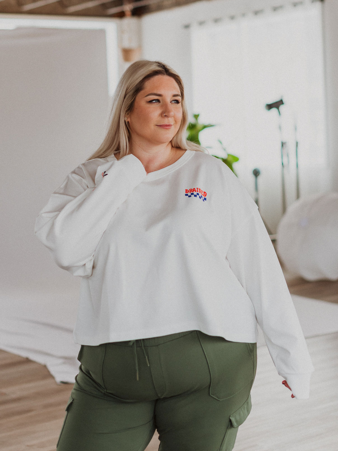 Emotionally Drained Bamboo Long Sleeve - Octopied Mind