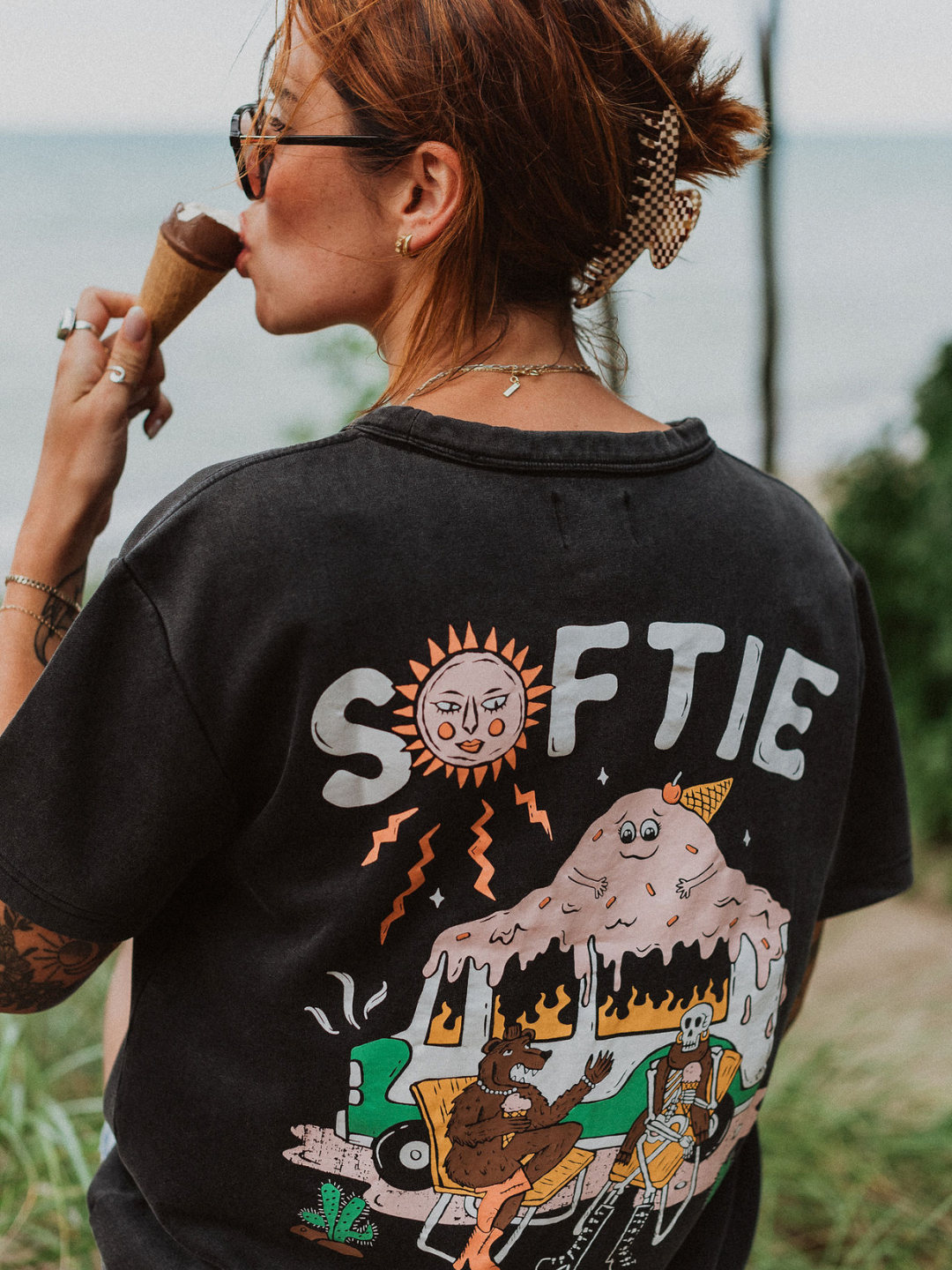 Softie Heavy Weight Vintage T-Shirt - Octopied Mind