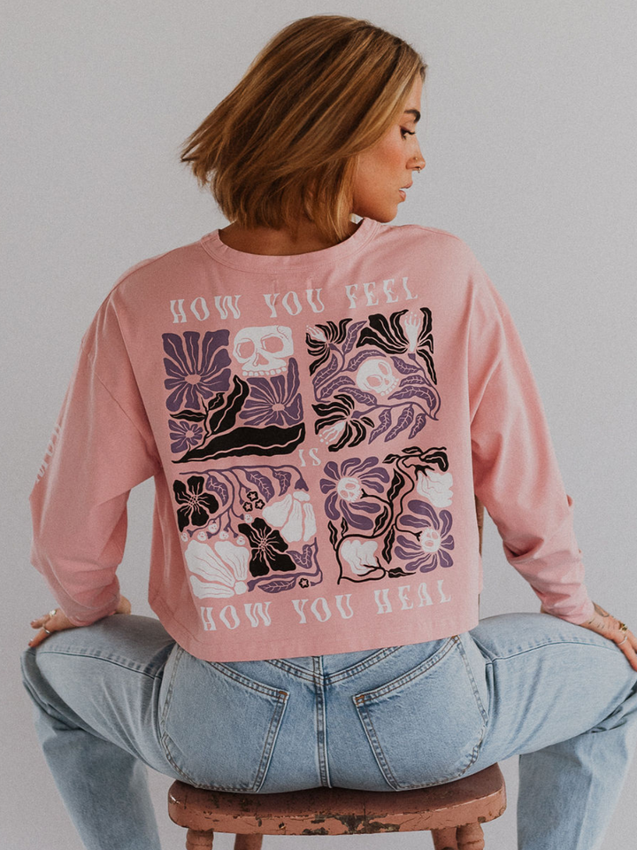 Feel to Heal Long Sleeve - Octopied Mind