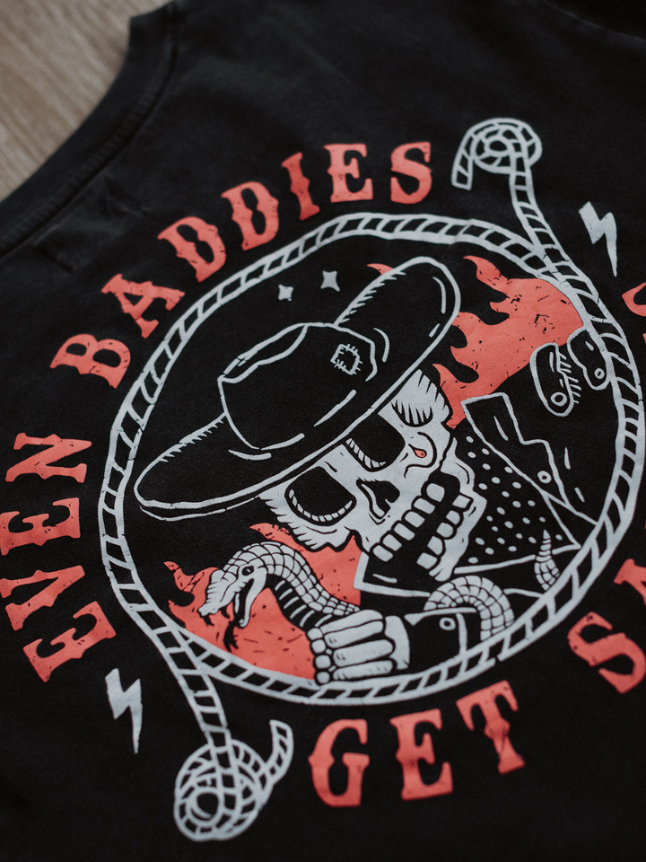 Baddies Mineral Wash Long Sleeve - Octopied Mind