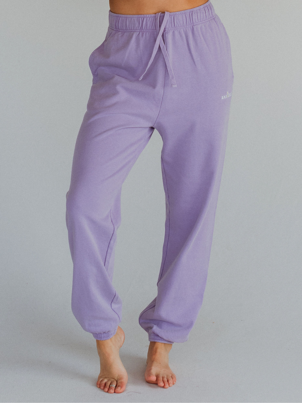 Anxious Mineral Wash Sweatpants - Octopied Mind