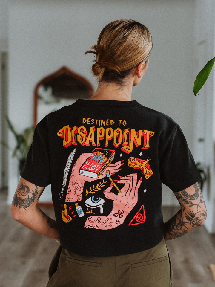 Destined to Disappoint Heavy Weight Vintage T-Shirt - Octopied Mind