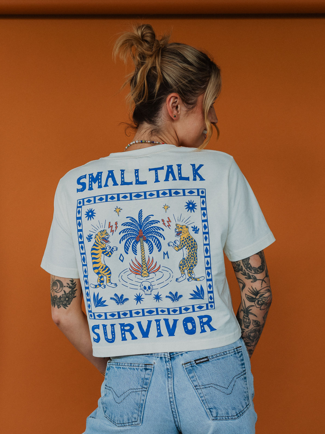 Small Talk Survivor T-Shirt - Octopied Mind