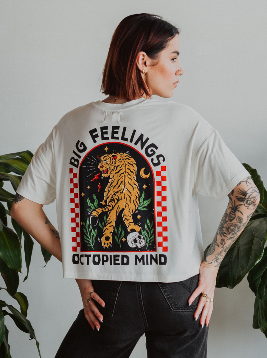 Hand-Drawn Graphics on Inclusive Clothing XXS-6XL