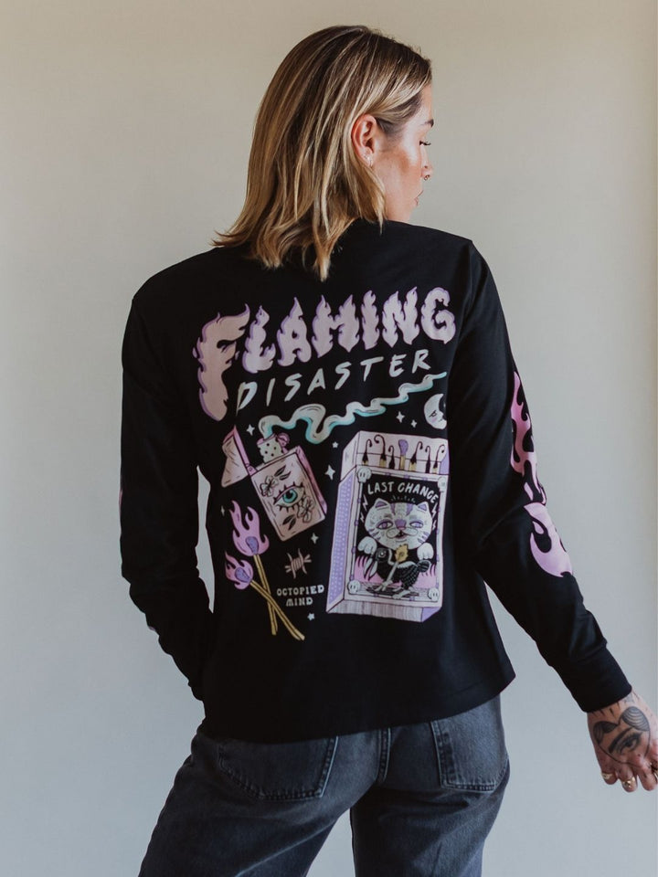 Flaming Disaster Long Sleeve