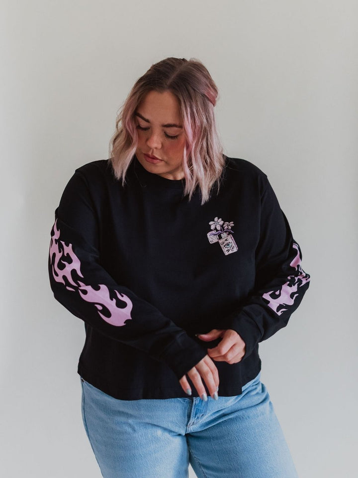 Flaming Disaster Long Sleeve
