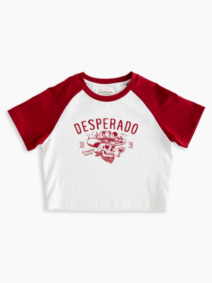 T-shirt de baseball Desperado