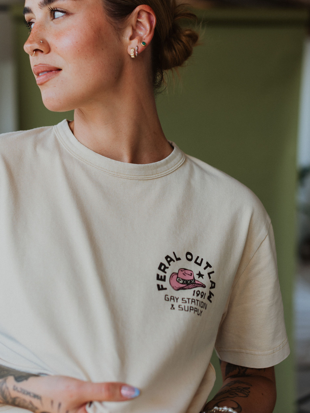 Gay Station T-Shirt (UFO) - Octopied Mind