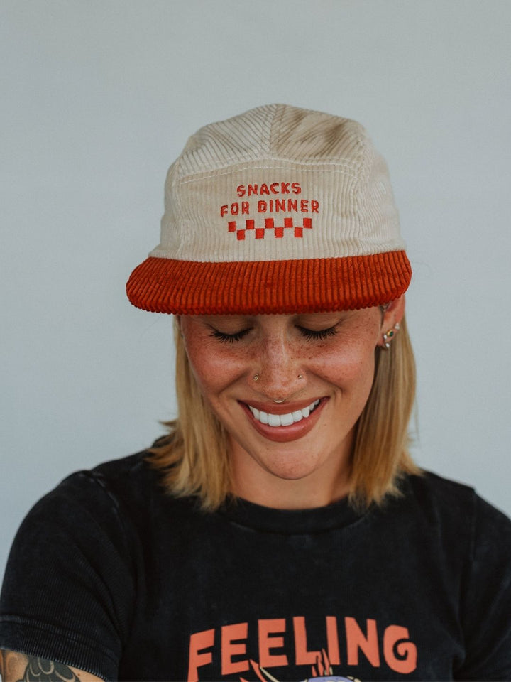 Snacks for Dinner 5 Panel Hat - Octopied Mind