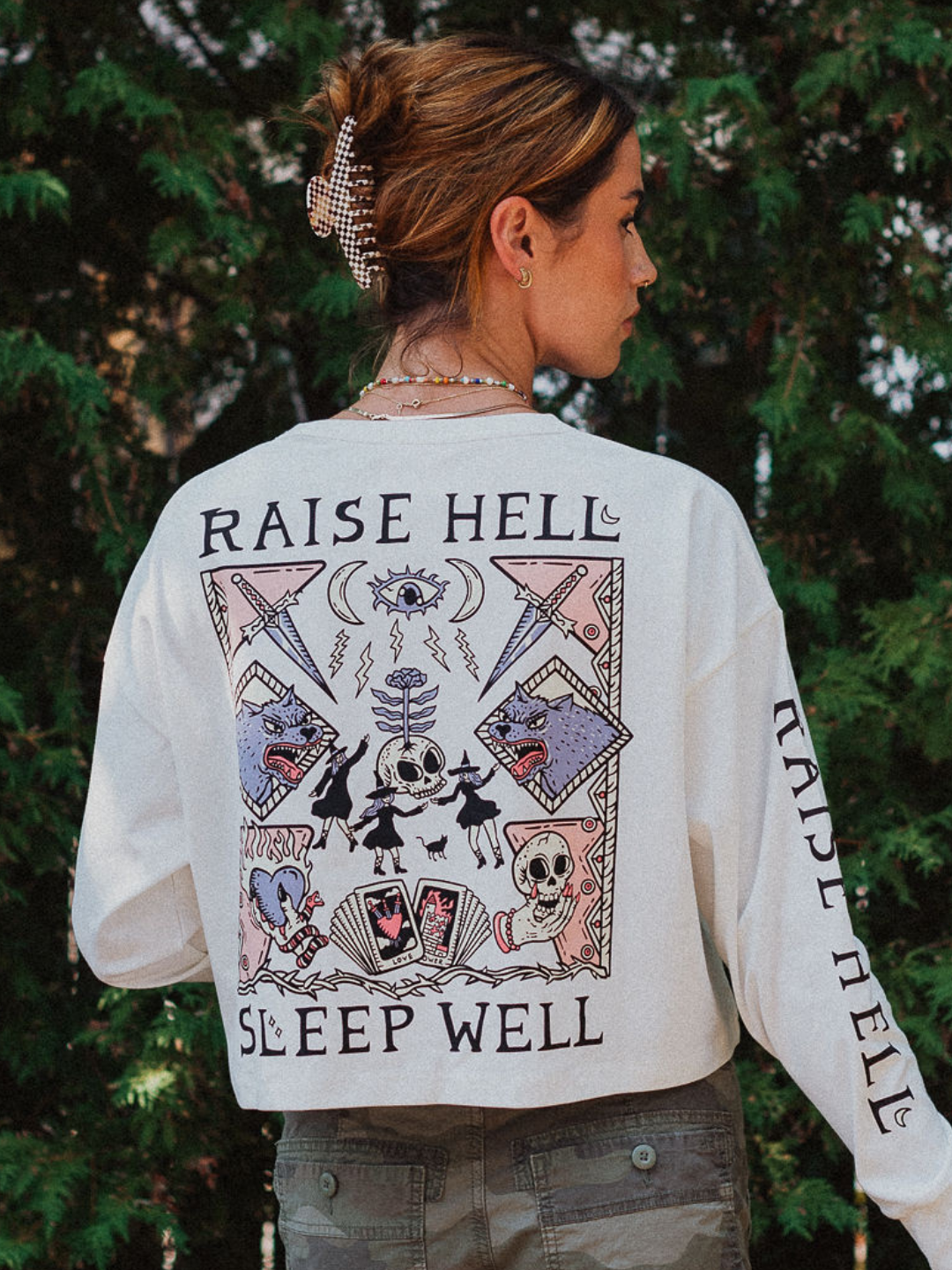 Raise Hell Bamboo Long Sleeve - Octopied Mind