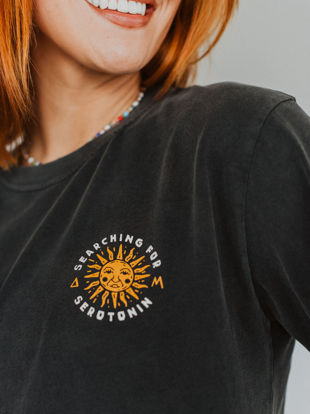 Searching for Serotonin Mineral Wash Long Sleeve - Octopied Mind