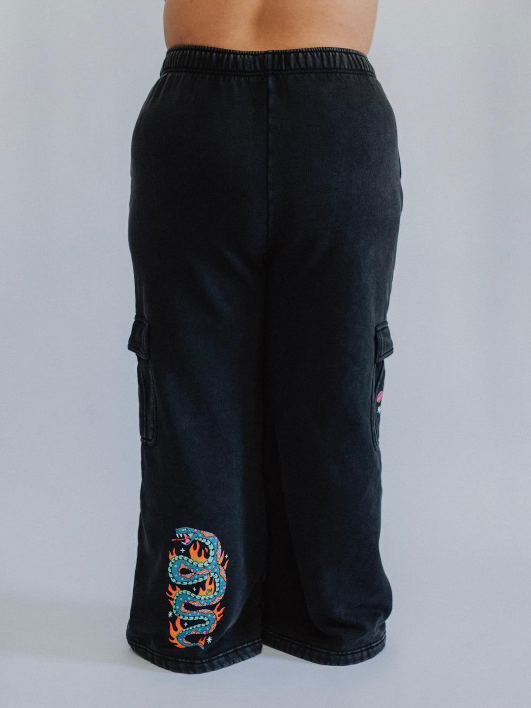 Smell the Flowers Cargo Sweatpants