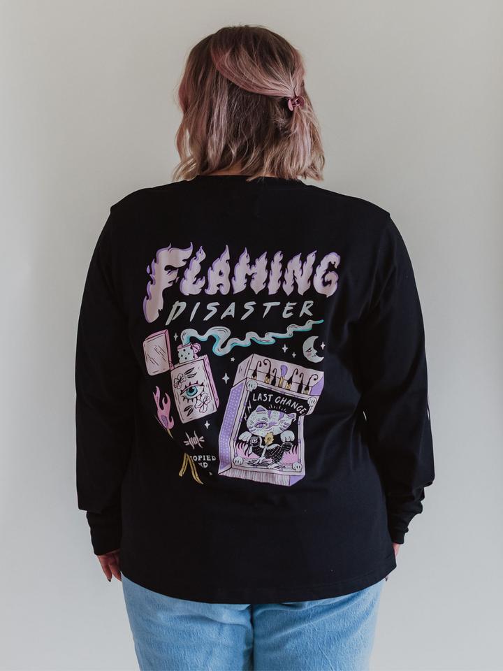 Flaming Disaster Long Sleeve