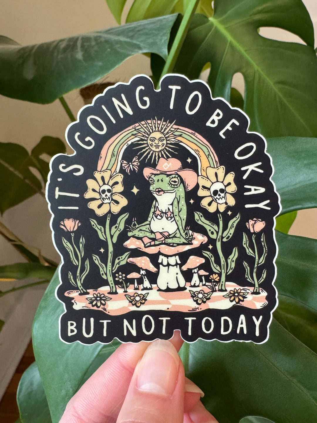 Not Today Sticker - Octopied Mind