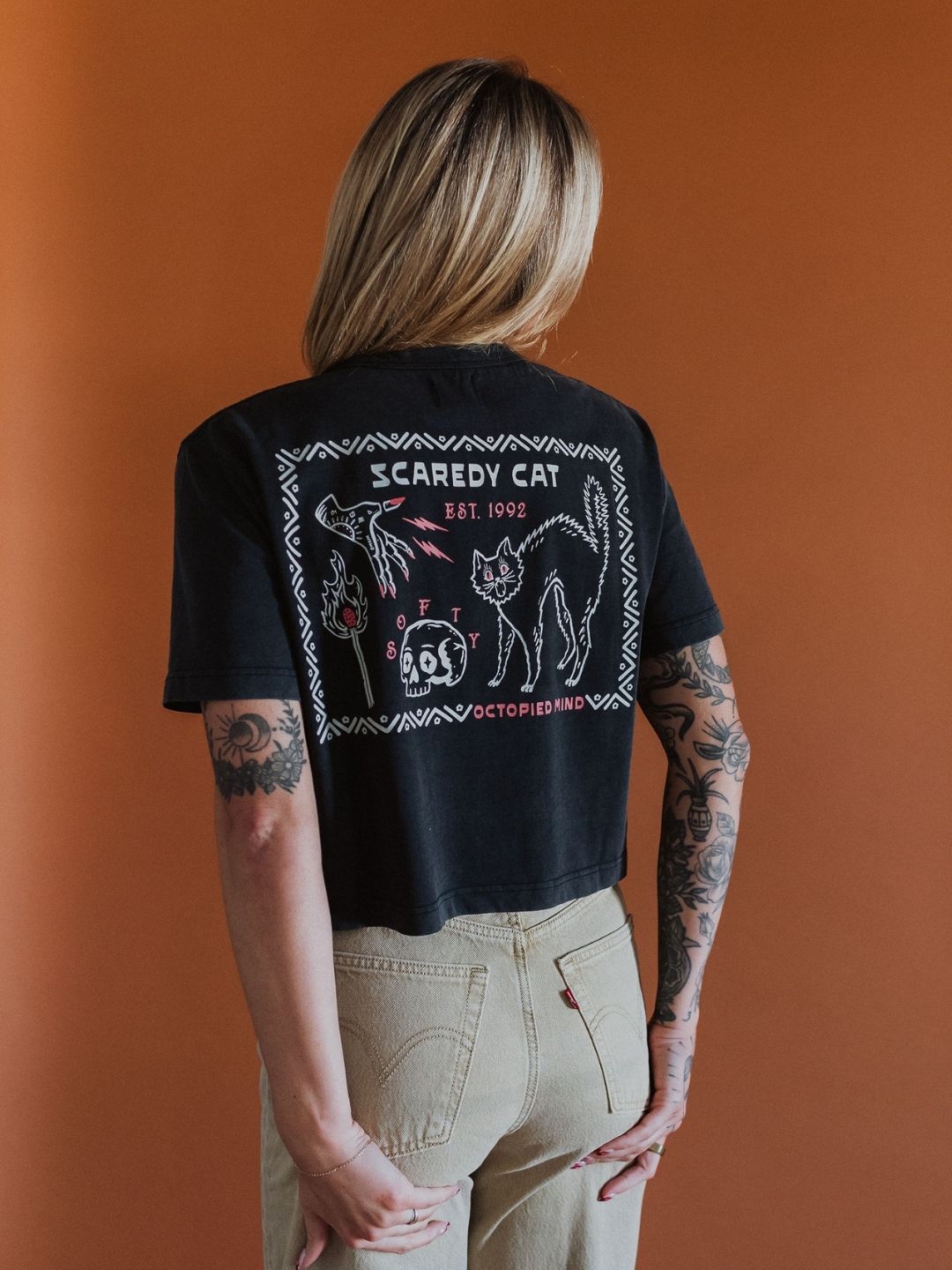 Scaredy Cat Mineral Wash T-Shirt