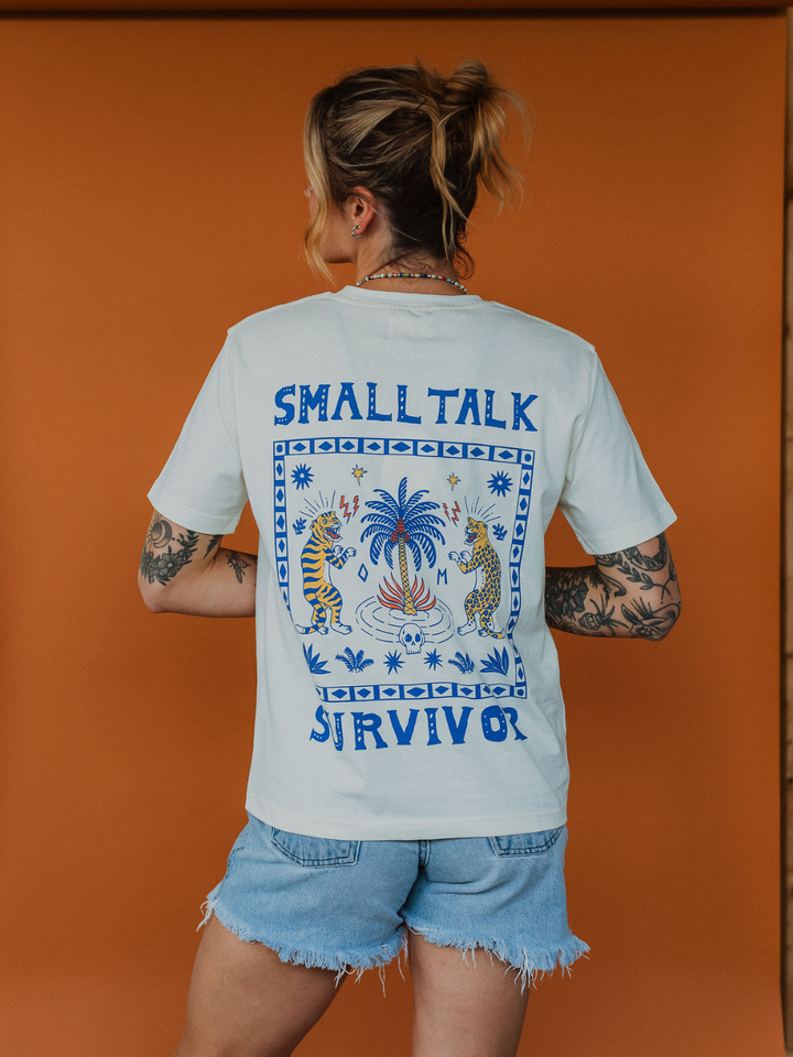 Small Talk Survivor T-Shirt - Octopied Mind