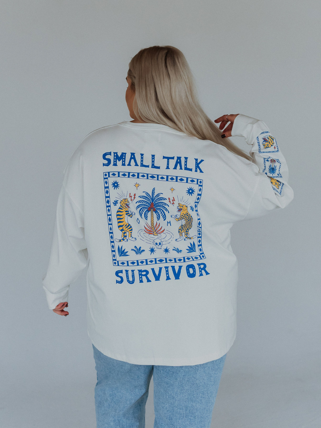 Small Talk Survivor Bamboo Long Sleeve - Octopied Mind