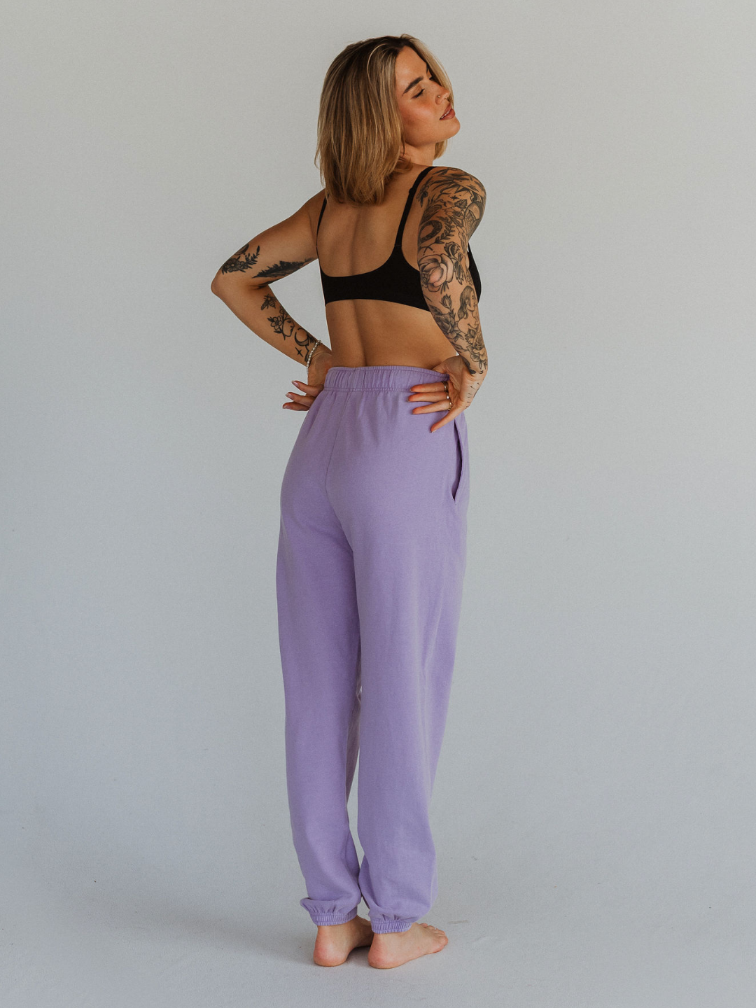 Anxious Mineral Wash Sweatpants - Octopied Mind