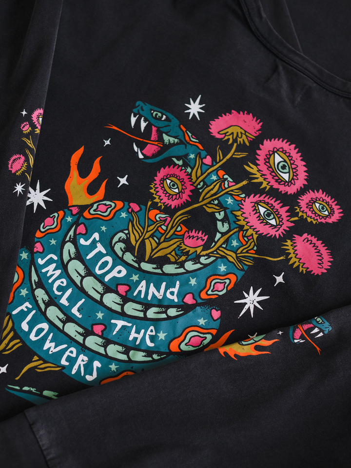 Smell The Flowers Long Sleeve