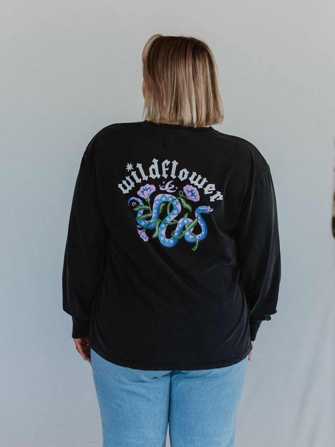 Wildflower Mineral Wash Long Sleeve - Octopied Mind
