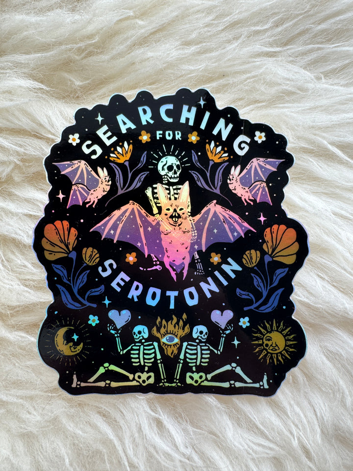 Searching For Serotonin Sticker