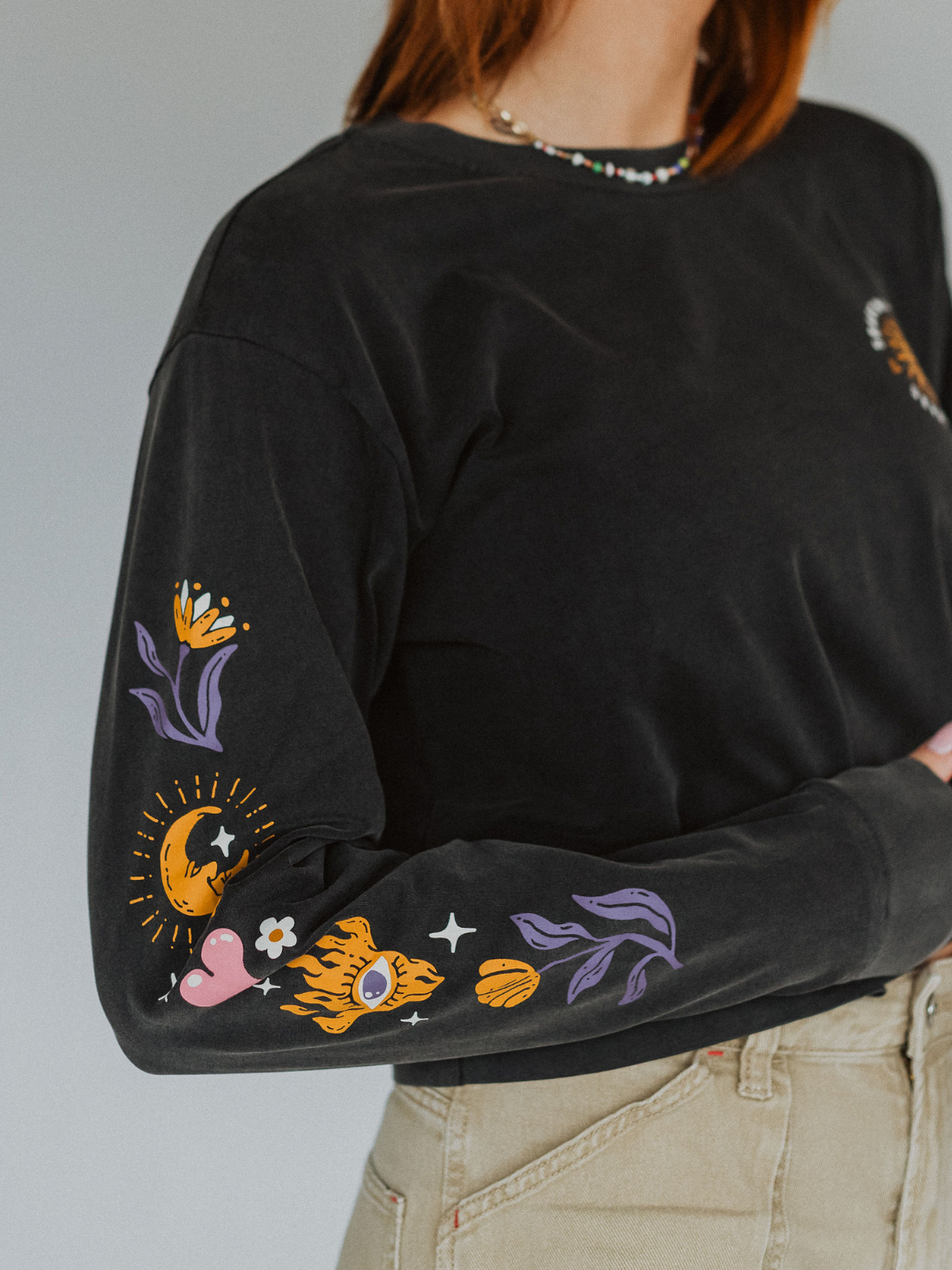 Searching for Serotonin Mineral Wash Long Sleeve - Octopied Mind