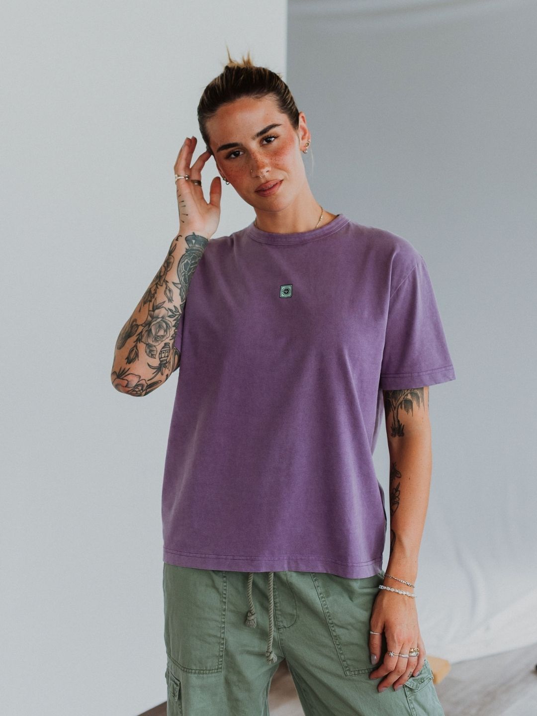 Occupied Mind Mineral Wash T-Shirt - Octopied Mind