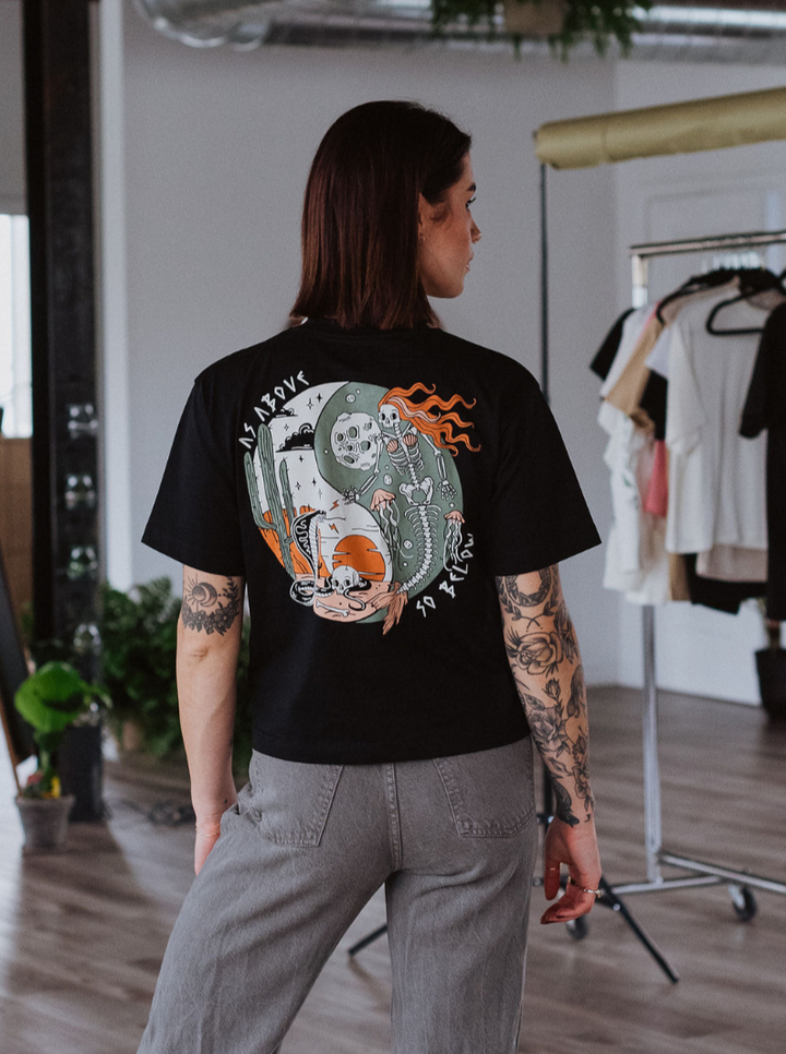 As Above So Below T-Shirt - Octopied Mind